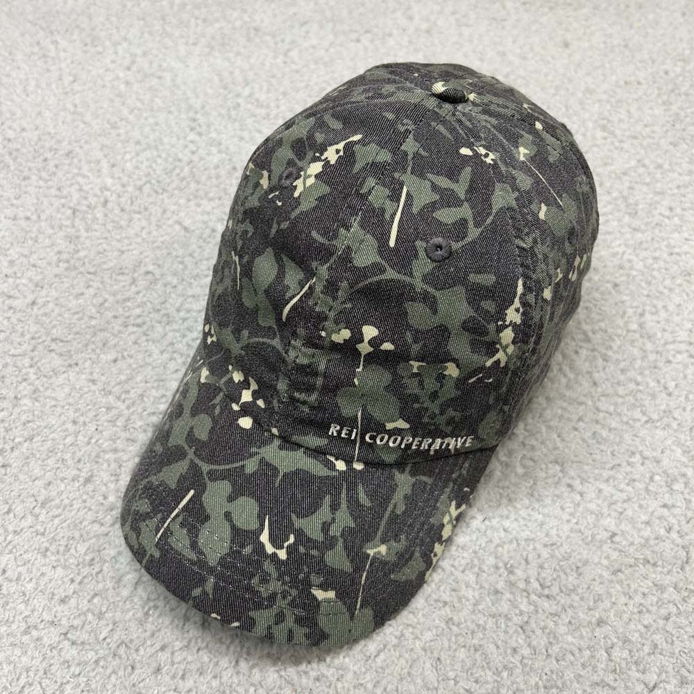 REI Co-op Camo Hat One Size Baseball Cap Outdoors Hiking Lightweight